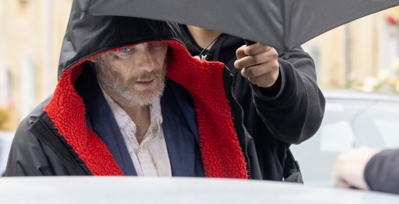 EXCLUSIVE: Peaky Blinders Star Cillian Murphy Sports A Scruffy Beard As He Is Seen For The First Time On The Set Of New Movie 'Steve' - 3 Jul 2024