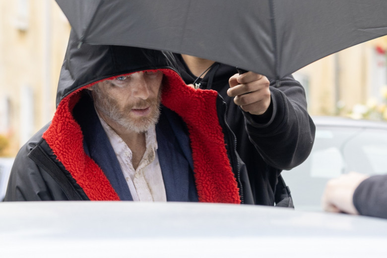 EXCLUSIVE: Peaky Blinders Star Cillian Murphy Sports A Scruffy Beard As He Is Seen For The First Time On The Set Of New Movie 'Steve' - 3 Jul 2024