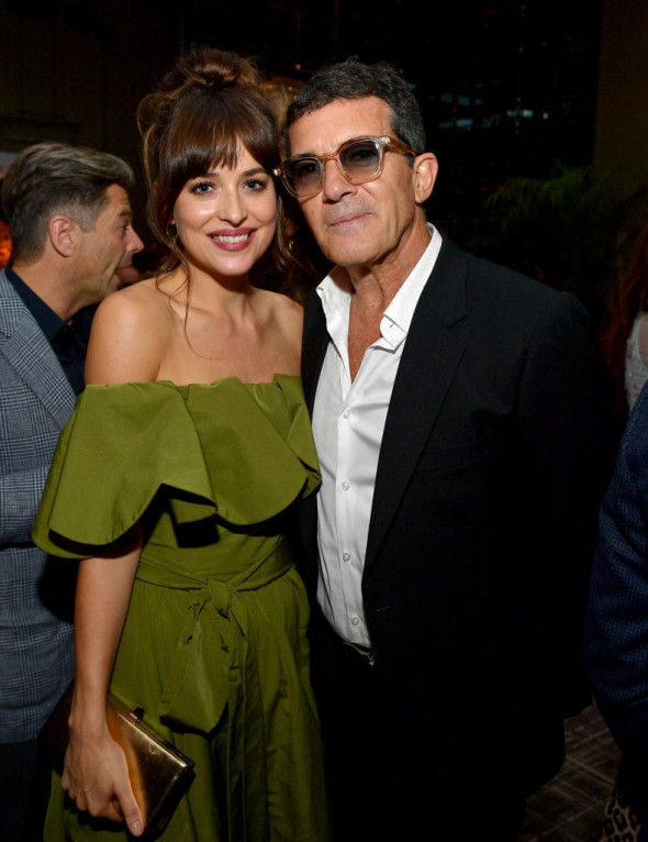 Dakota Johnson și Antonio Banderas