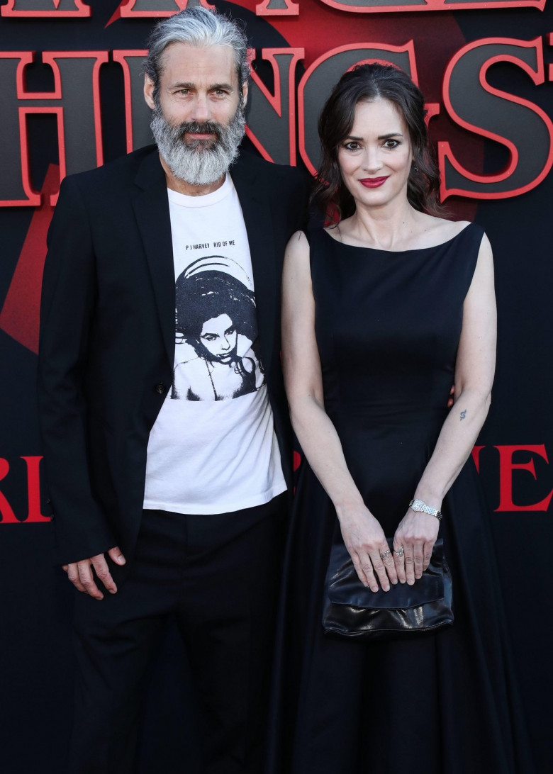 Winona Ryder și Scott Mackinlay,