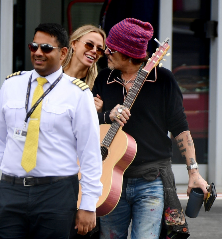 *PREMIUM-EXCLUSIVE* MUST CALL FOR PRICING BEFORE USAGE - First Pictures of a possible couple alert as the American Actor and Musician Johnny Depp is seen out in London with the Russian beautician named Yulia.*PICTURES TAKEN ON 11/07/2024*