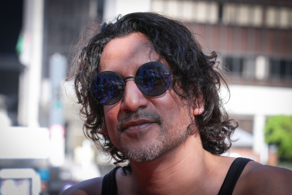 Naveen Andrews and friend attend Sao Paulo Gay Pride Parade Naveen Andrews