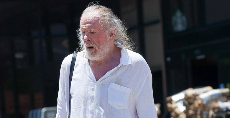 *EXCLUSIVE* Aging Actor Nick Nolte Thrives, Spotted Grocery Shopping in Malibu