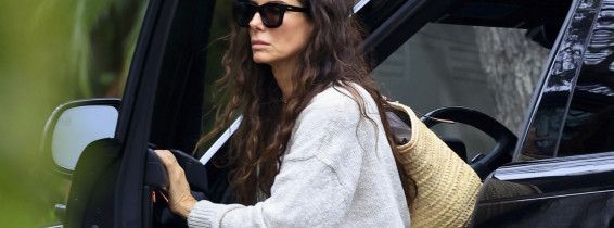 *EXCLUSIVE* Sandra Bullock is all smiles after leaving a dermatologist appointment in Beverly Hills as it was just recently announced she will be reprising her role in the sequel to the movie "Practical Magic"
