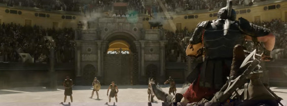 Paul Mescal faces off against Pedro Pascal and Denzel Washington in Ridley Scott’s action packed Gladiator sequel