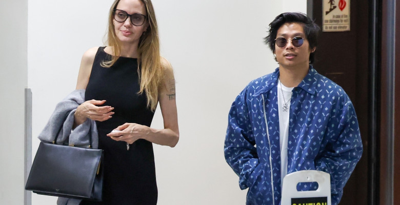 Pax Thien Jolie-Pitt și Angelina Jolie/ Profimedia