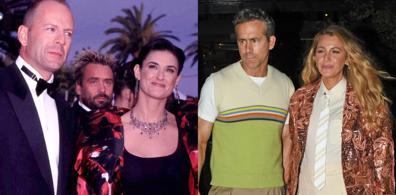 bruce willis, demi moore, ryan reynolds, blake lively