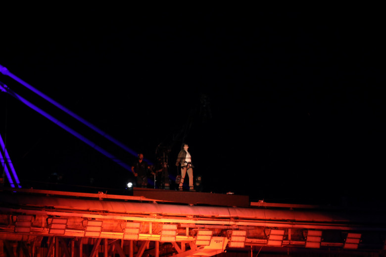 Tom Cruise, cascadorie uluitoare la ceremonia de închidere a Jocurilor Olimpice de la Paris 2024/ Profimedia