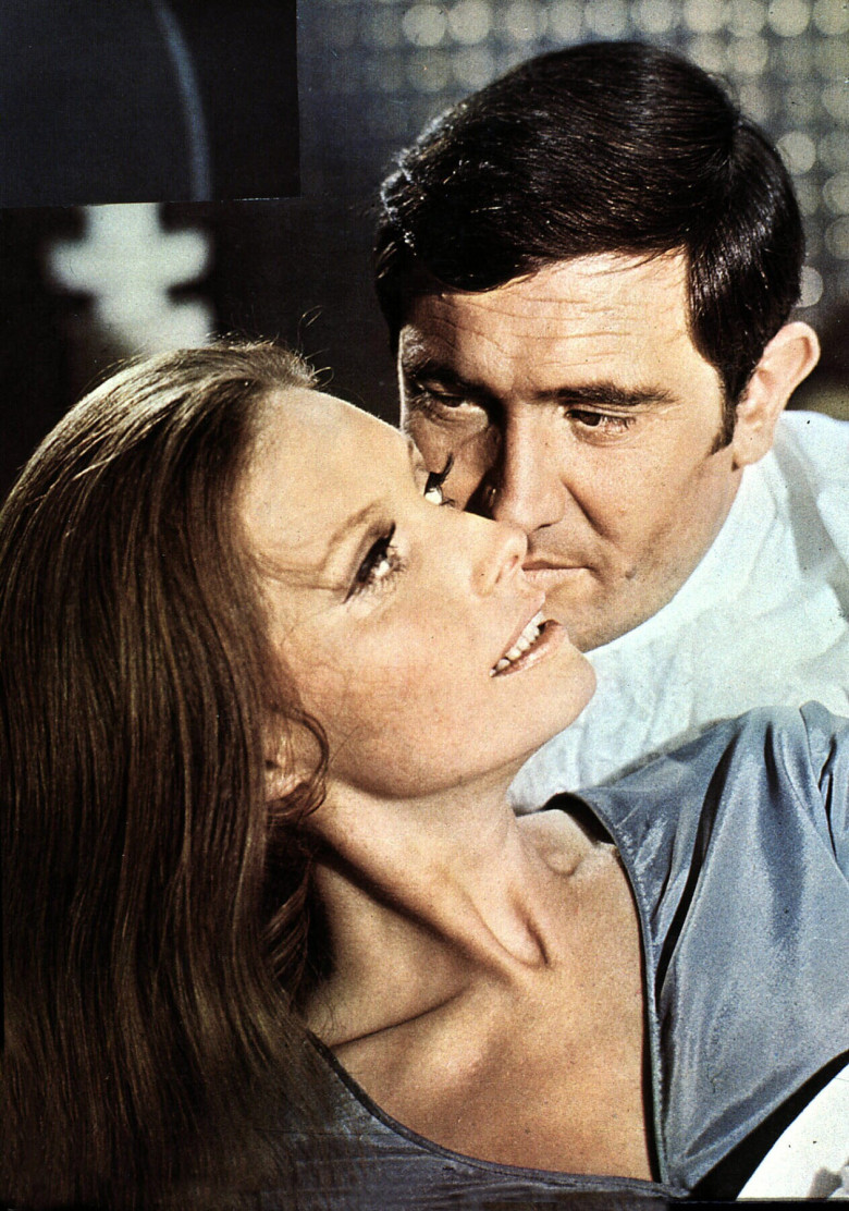 Diana Rigg și George Lazenby