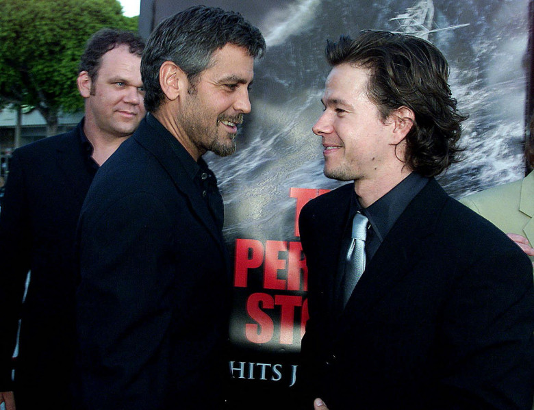 Mark Wahlberg și George Clooney/ Profimedia