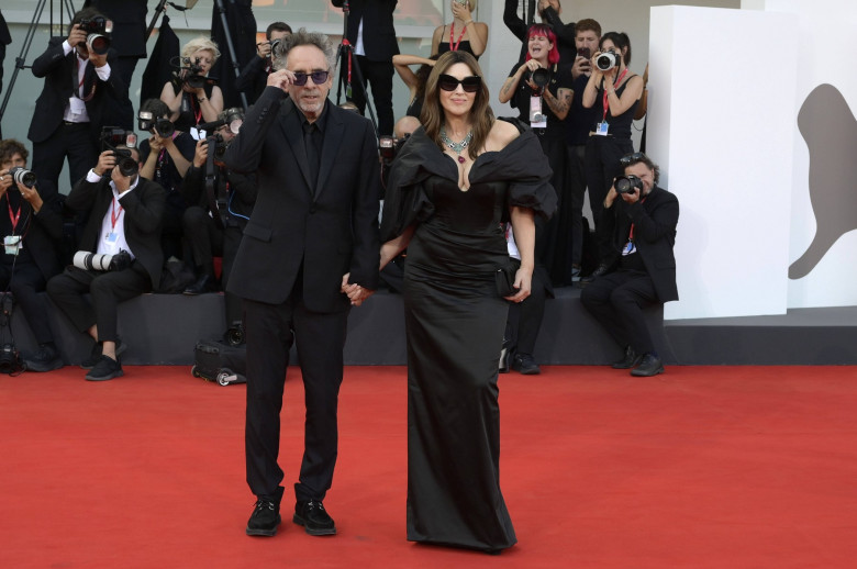 Tim Burton und Monica Bellucci bei der Opening Ceremony mit der Premiere des Kinofilms Beetlejuice Beetlejuice auf der B