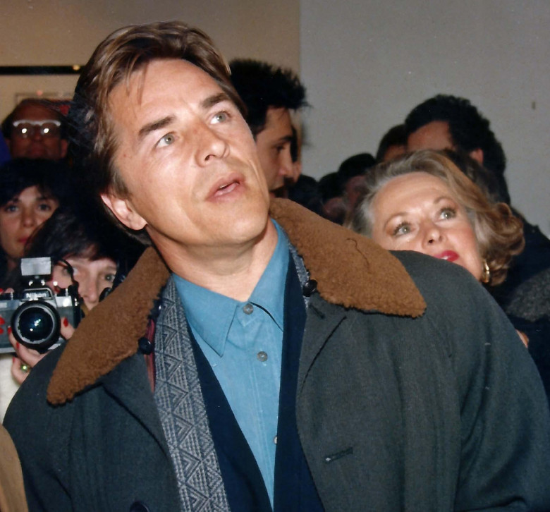 1991 FILE PHOTO Don Johnson Tippi Hedren Photo By John Barrett-PHOTOlink