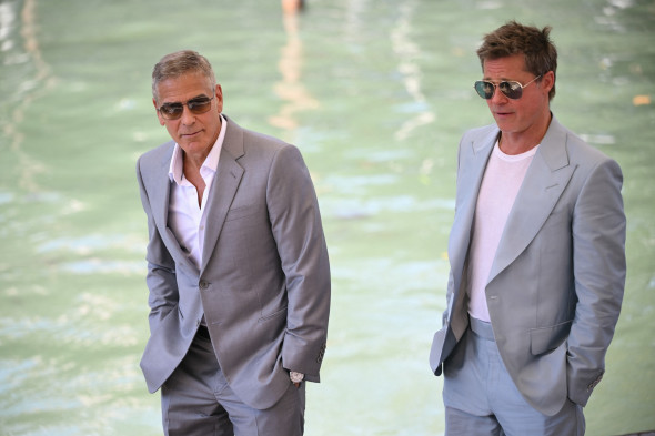 brad pitt, clooney (2)