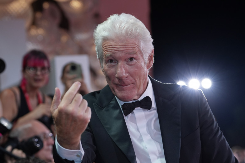 Richard Gere, la Festivalul de Film de la Veneția/ Profimedia