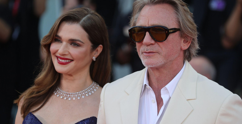 Daniel Craig și Rachel Weisz la Festivalul de Film de la Veneția/ Profimedia