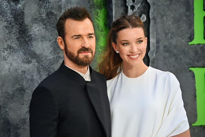 LONDON, UK. 29th Aug, 2024. Justin Theroux, Nicole Brydon Bloom attends Beetlejuice Beetlejuice - UK Premiere at Cineworld Cinema - London Leicester Square, London, UK. ( Credit: See Li/Picture Capital/Alamy Live News