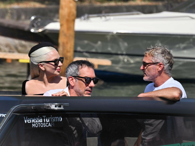 Venice, 81st Venice International Film Festival, day 8 - Lady Gaga arrives at the Casino pier