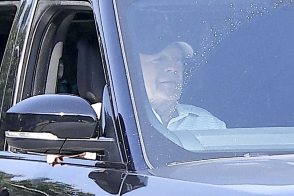 *EXCLUSIVE* Bruce Willis enjoys a relaxing ride out and about in Studio City