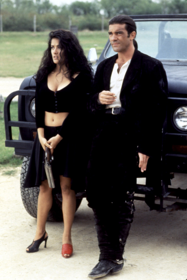 salma hayek si antonio banderas, desperado (2)