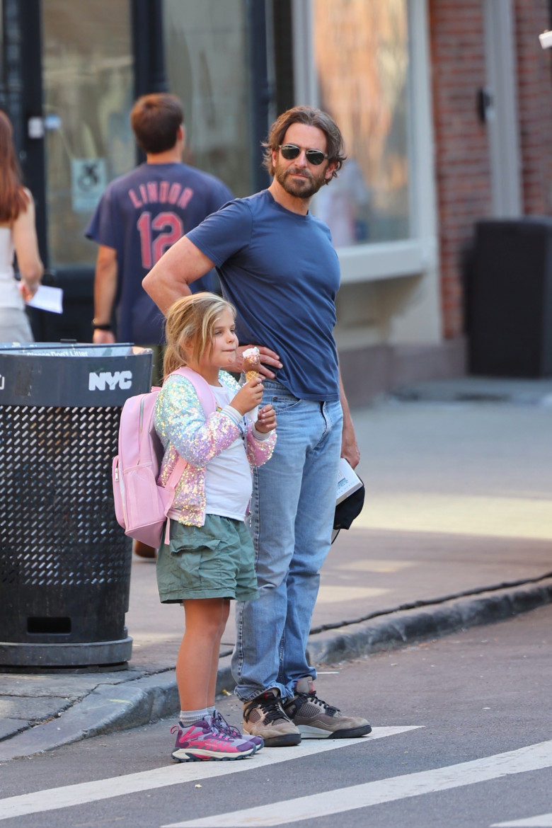 Bradley Cooper și fiica sa, Lea De Seine/ Profimedia