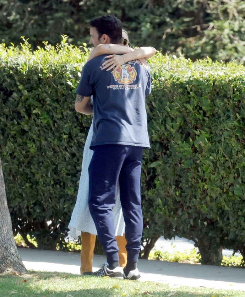 *EXCLUSIVE* HOT PDA With New Man! Rumer Willis Makes Out with Mystery Firefighter in LA Behind Her Car After Derek Richard Thomas Split **WEB MUST CALL FOR PRICING**