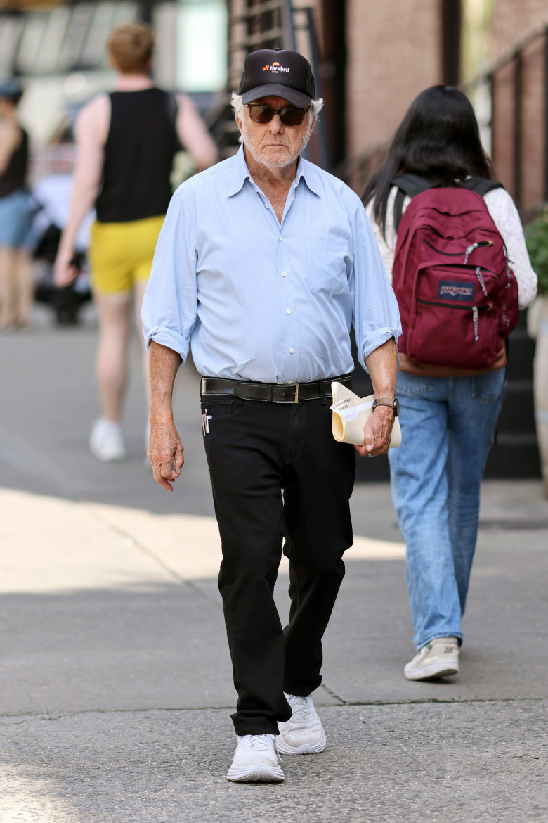 EXCLUSIVE: Dustin Hoffman is Spotted on a Rare Outing in New York City.