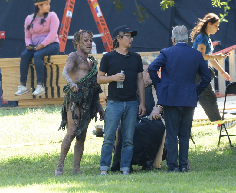 Al Pacino is Spotted as He Gets into Character on The Set of "Lear Rex" in Los Angeles