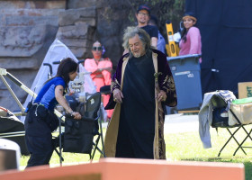 Al Pacino, Peter Dinklage and Stephen Dorff debut their characters on the set of &quot;Lear Rex&quot; in LA