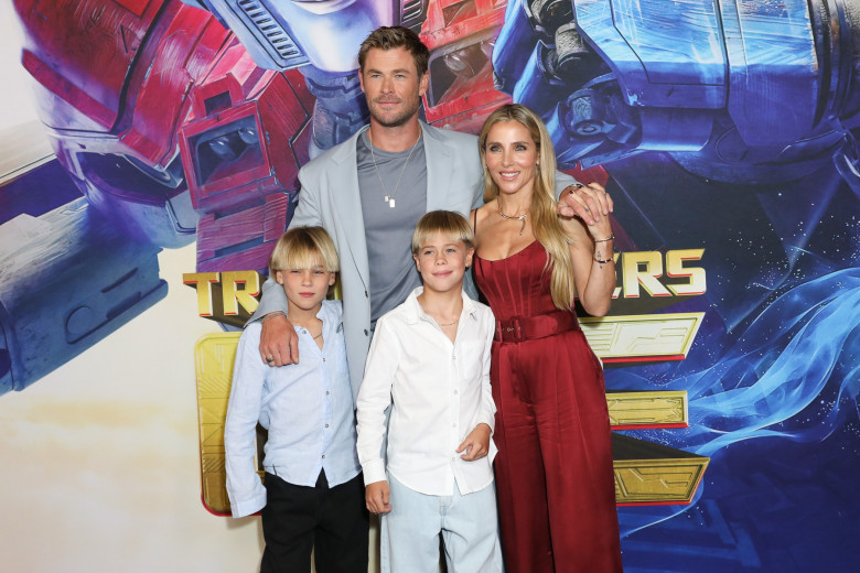 Chris Hemsworth, Elsa Pataky și gemenii lor