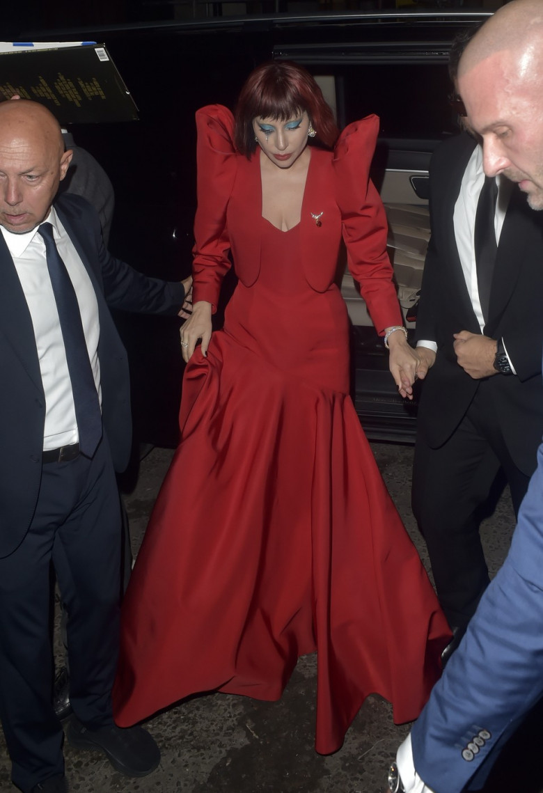 Lady Gaga la premiera filmului „Joker: Folie à Deux” din Londra/ Profimedia