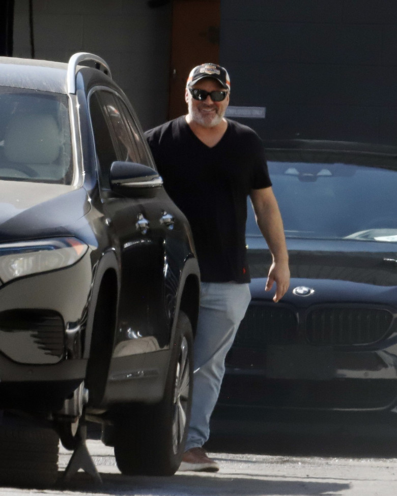 EXCLUSIVE: Matthew LeBlanc is Spotted Out in Los Angeles.