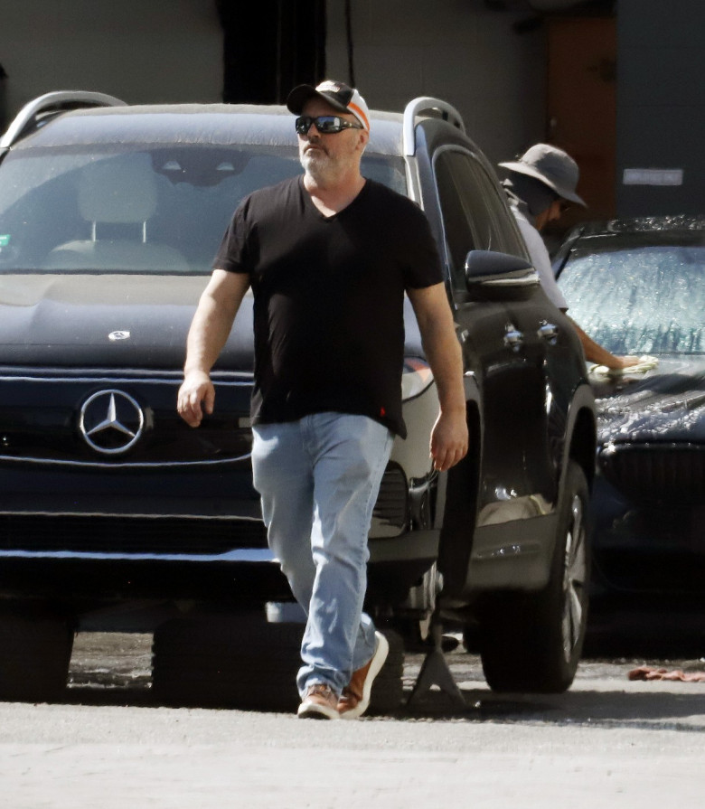 EXCLUSIVE: Matthew LeBlanc is Spotted Out in Los Angeles.