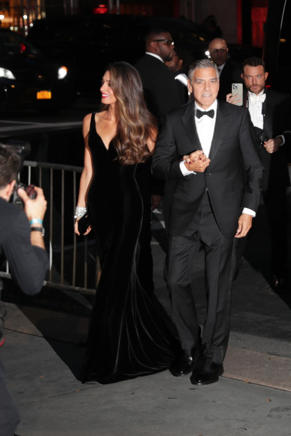 Amal &amp; George Clooney Shine at The Albies: A Night for Justice