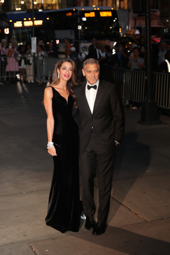 Amal &amp; George Clooney Shine at The Albies: A Night for Justice