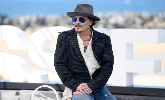 Johnny Depp beim Photocall zum Kinofilm 'Modi - Three Days on the Wings of Madness' auf dem 72. Internationalen Filmfestival San Sebastian / Festival Internacional de Cine de San Sebastin auf der Kursaal Terasse. San Sebastian,  24.09.2024