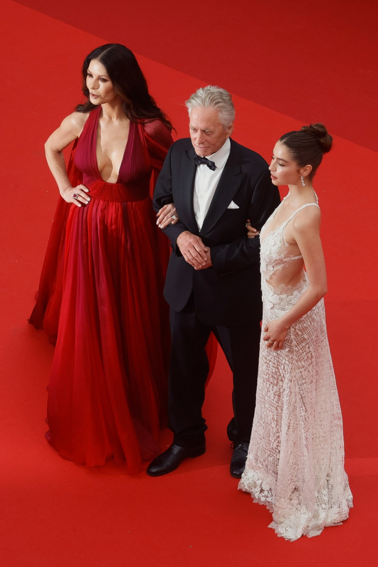 Carys Zeta Douglas, Michael Douglas și Catherine Zeta-Jones/ Profimedia