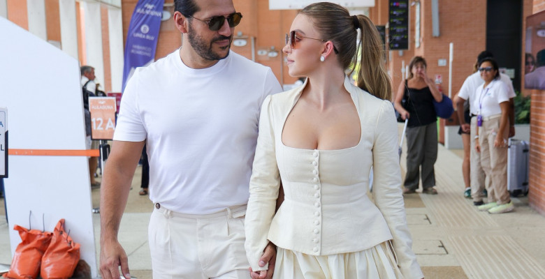 Sydney Sweeney And Jonathan Davino Leave Venice Hand In Hand In Style - 01 Sep 2024