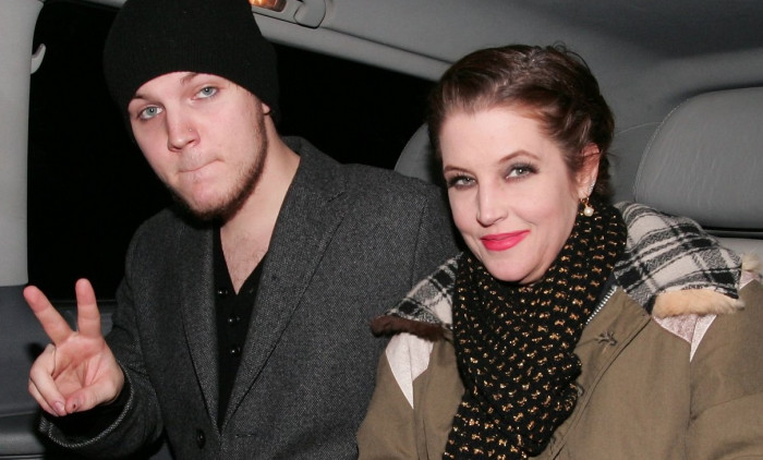 Lisa Marie Presley and Benjamin Presley Keough at Mr. Chow restaurant, London, Britain - 09 Jan 2012