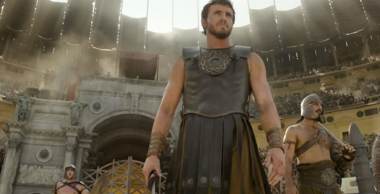 New action packed trailer for Gladiator 2 reveals that Paul Mescal’s Lucius is the son of original Gladiator Maximus.