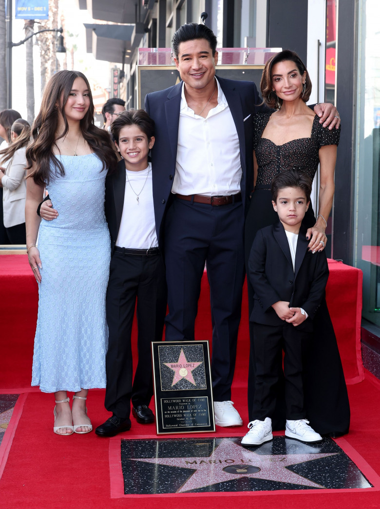 Mario Lopez to be Honored with a star on the Hollywood Walk of Fame, Los Angeles, California, USA - 10 Oct 2024