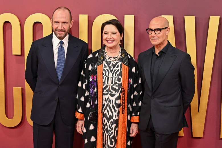 Ralph Fiennes, Isabella Rossellini și Stanley Tucci