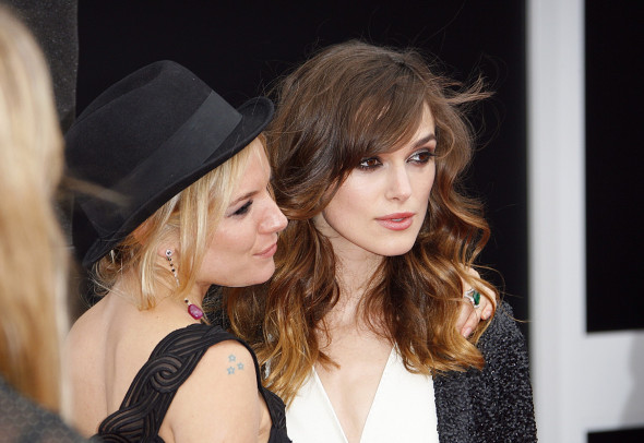 Sienna Miller &amp; Keira Knightley Sienna Miller &amp; Keira Knight