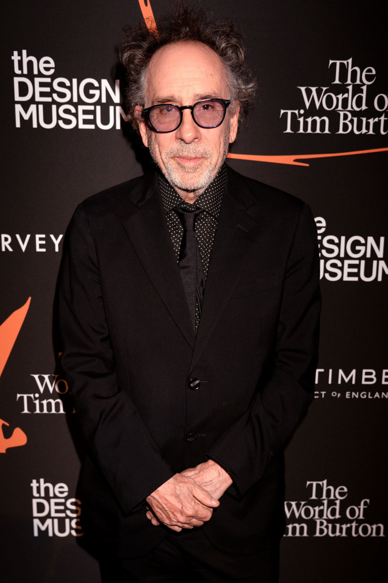 Tim Burton la expoziția 'The World of Tim Burton' organizată la The Design Museum din London/ Profimedia