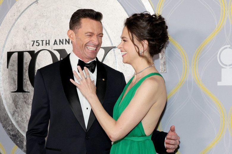 Sutton Foster și Hugh Jackman (3)