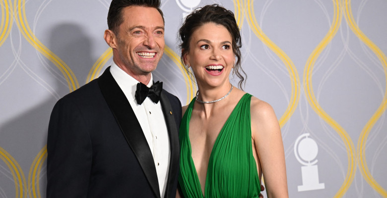 Sutton Foster și Hugh Jackman (4)