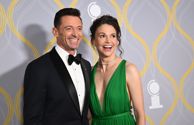 Sutton Foster și Hugh Jackman (4)