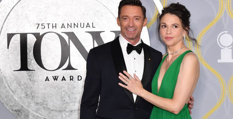 Sutton Foster și Hugh Jackman (5)