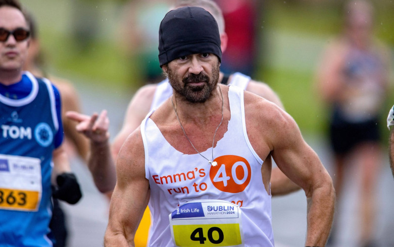 2024 Irish Life Dublin Marathon, Dublin 27/10/2024 Colin Farrell Colin Farrell 27/10/2024 PUBLICATIONxNOTxINxUKxIRLxFRAx