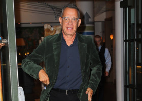 EXCLUSIVE:  Tom Hanks Spotted Heading Out In New York City - 28 Oct 2024