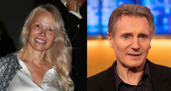 pamela anderson si liam neeson